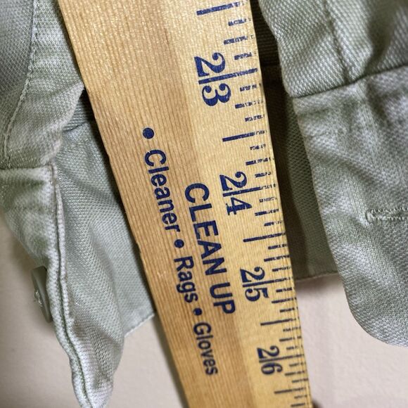 Lululemon Men's Large Commission Long-Sleeve Shirt Enzyme Dye Green  LM3DJOS - Picture 14 of 14